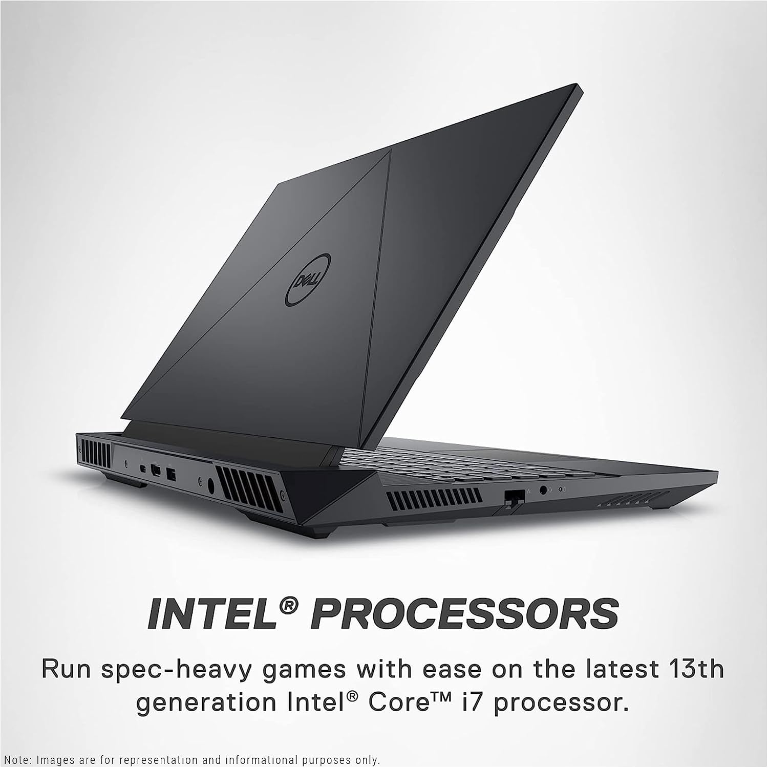 Dell G15 5530 Gaming Laptop, 13th Gen Intel Core i7-13650HX, 64GB DDR5 RAM, 2TB PCIe SSD, 15.6' FullHD Display, RTX 4060, Backlit Keyboard, Windows 11 Home, Dark Shadow Gray - NPO Backpack