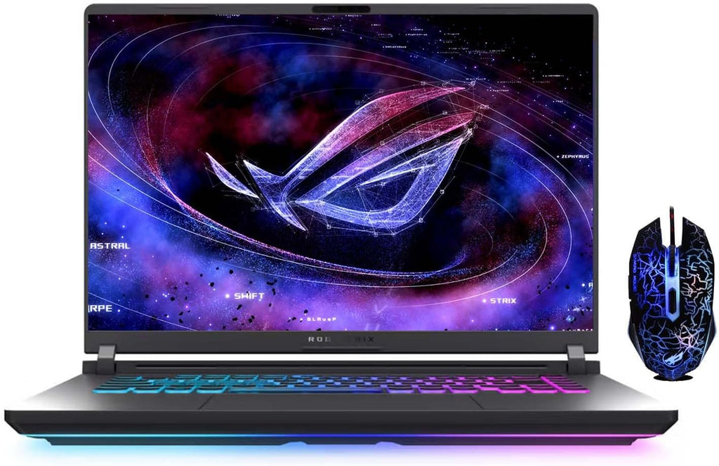 ASUS ROG Strix G16 (2025) Gaming Laptop, 16' FHD+ 16:10 165Hz/3ms IPS Display, NVIDIA GeForce RTX 5060 Laptop, Intel Core i7-14650HX, 32GB DDR5 | 2TB M.2 PCIe SSD, WiFi 7, RGB Blacklit KB, Win11 Pro