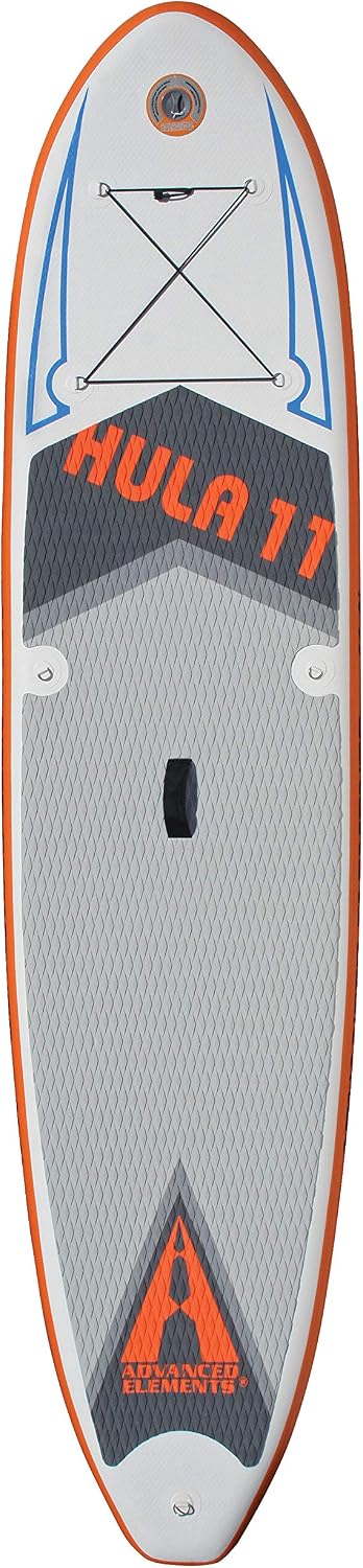 ADVANCED ELEMENTS Elements Hula 11 Inflatable Stand Up Paddle Board & Pump White