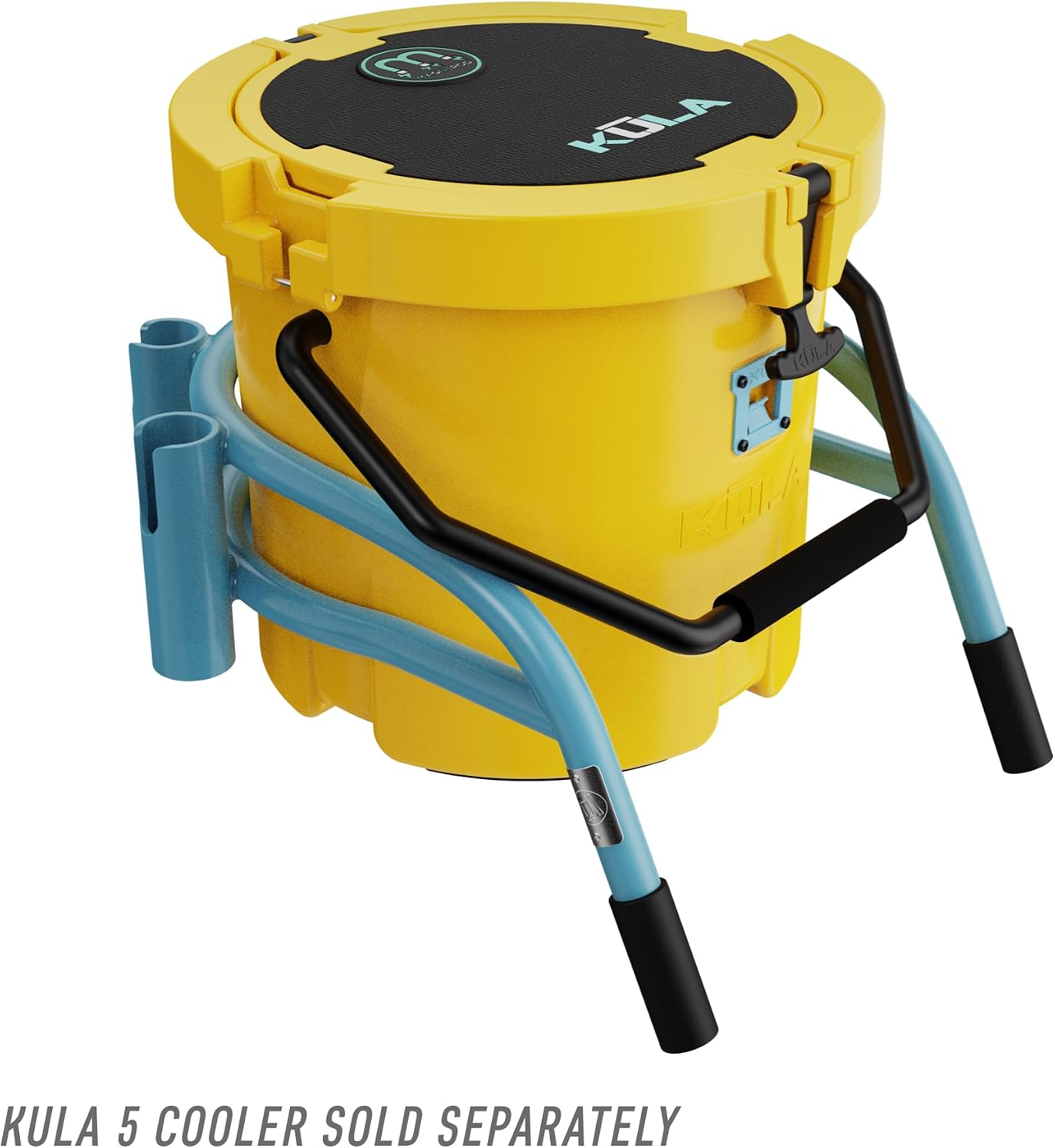 BOTE Fishing Hunting Rod Bucket Rac System Aluminum Rack Cooler Holder for Compatible iSUP Kayak Hard SUP Micro Skiff Stand Up Paddle Board Inflatable Accessory Multiple Colors
