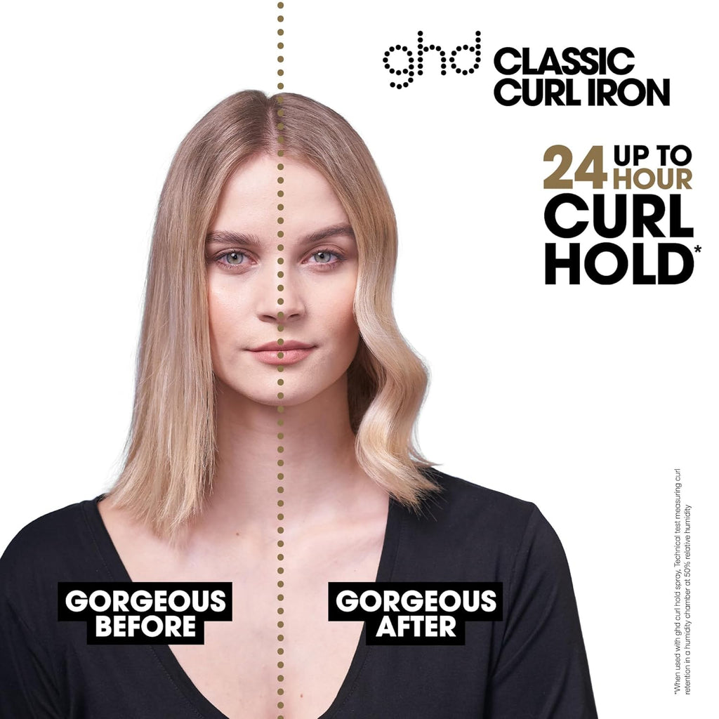ghd Curve® Professional Hair Curling Irons & Wands | Soft Waves, Classic and Tight Curls | 0.5 –1.5 Inch Barrels' | 365ºF Styling Temp Preventing Heat Damage + Auto Sleep Mode