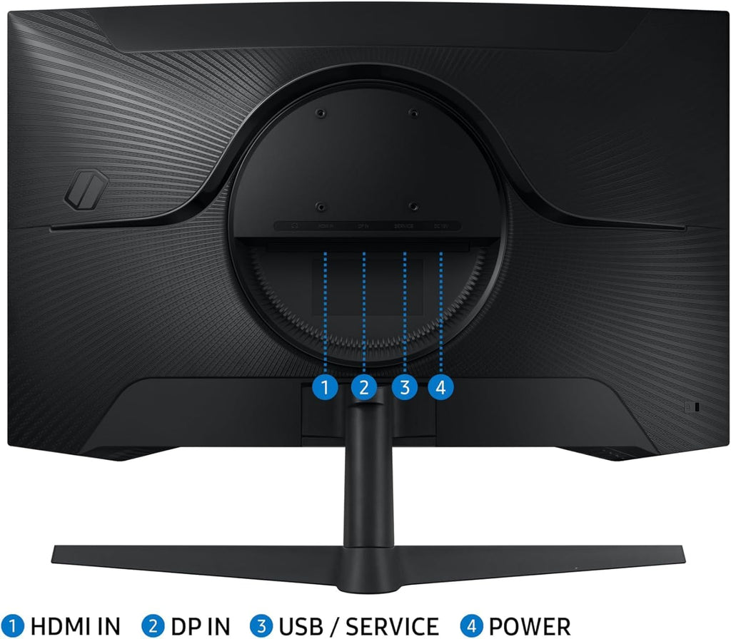 Samsung G55C 32-in Odyssey Curved Gaming Computer LED Monitor - LS32CG552ENXZA