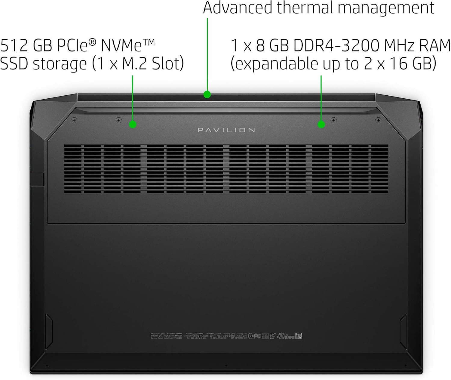 HP Pavilion Gaming 15 Laptop, NVIDIA GeForce GTX 1650, AMD Ryzen 5 4600H, 8GB DDR4 RAM, 512 GB PCIe NVMe SSD, 15.6' Full HD, Windows 10 Home, Backlit Keyboard (15-ec1010nr, 2020 Model)