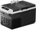 Eeivess 12 Volt Refrigerator, 23QT(20L) Portable Freezer Compressor Cooler, 12/24V DC & 110-240V AC, -4℉~68℉ Dual Mode, Car Fridg for Camping, Travel, Truck, RV, Boat