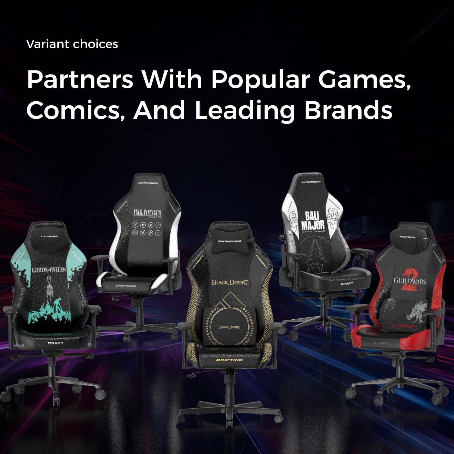 DXRacer Drifting XL Ergonomic Video Computer Gaming Chair with Lumbar Support and Headrest, Racing Style Height Adjustable (EPU Leatherette, Black Red)