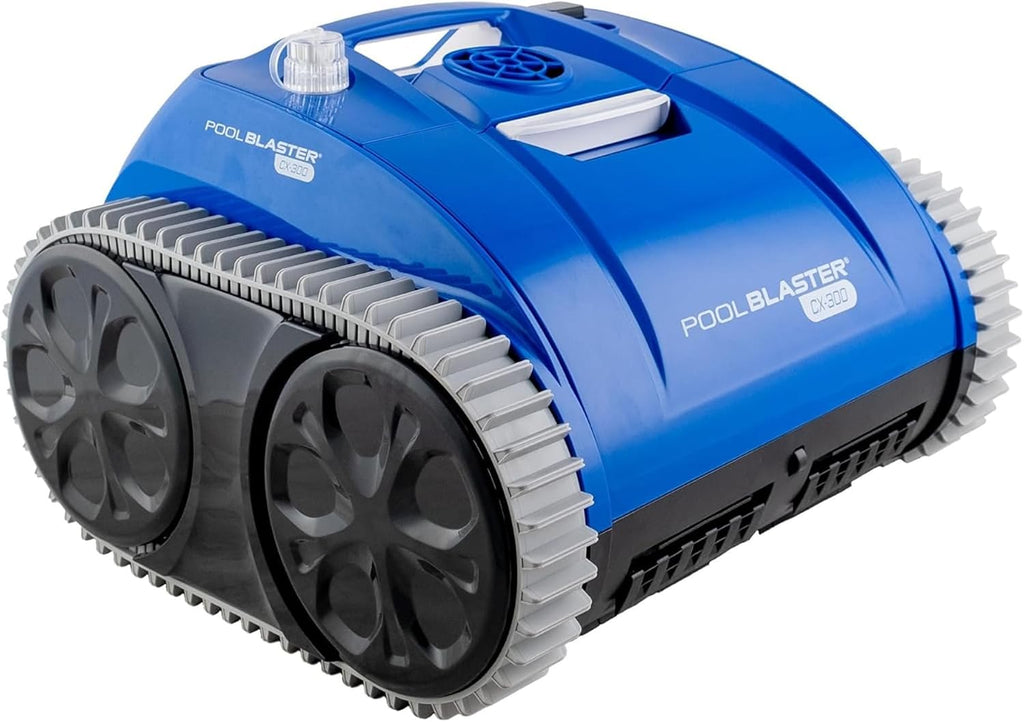 (All-New 2026) POOL BLASTER CX-300 Cordless Robotic Pool Cleaner for Smaller Inground & Above Ground Pools, 2.5 Hr Runtime, Wall Climbing, Smart Navigation, Rechargeable, Lightweight Robot Pool Vacuum