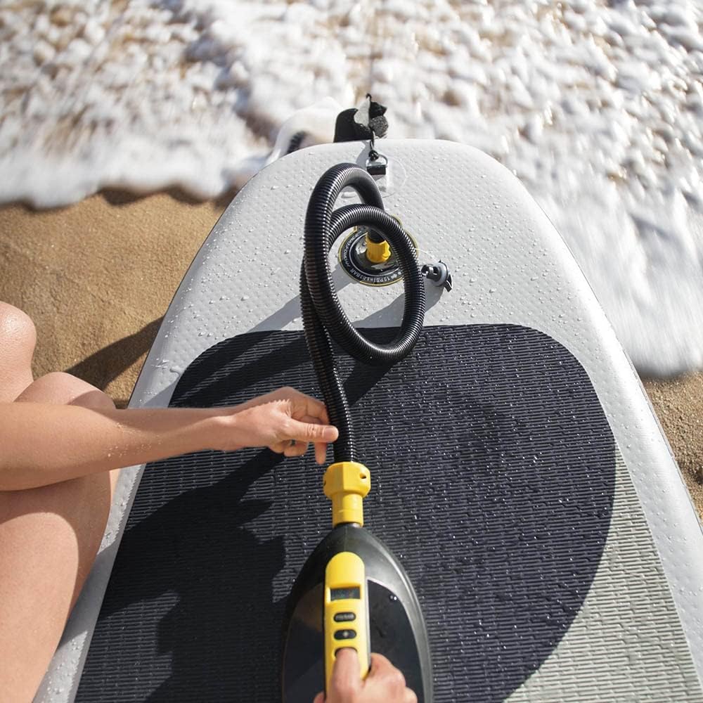 Hydro-Force Auto Electric Air Pump 12V for Inflatable Paddle Boards, SUPS and Kayaks