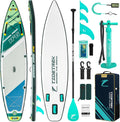 11'6' Inflatable Stand Up Paddle Boards, Premium SUP Accessories, Non-Slip Comfort Deck for Youth & Adults