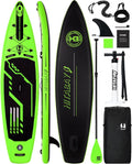 Inflatable Stand Up Paddle Board with Premium SUP Accessories & Camera Mount, Inflatable Ultra-Light (17.3lbs) Paddle Board for Adults & Youth of All Skill Levels, 11' Inflatable SUP Board