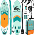 InnoExpo Inflatable Stand Up Paddle Boards with Premium Accessories, Wide Stable SUP Paddle Board Design, Non-Slip Comfort Deck for Youth & Adults