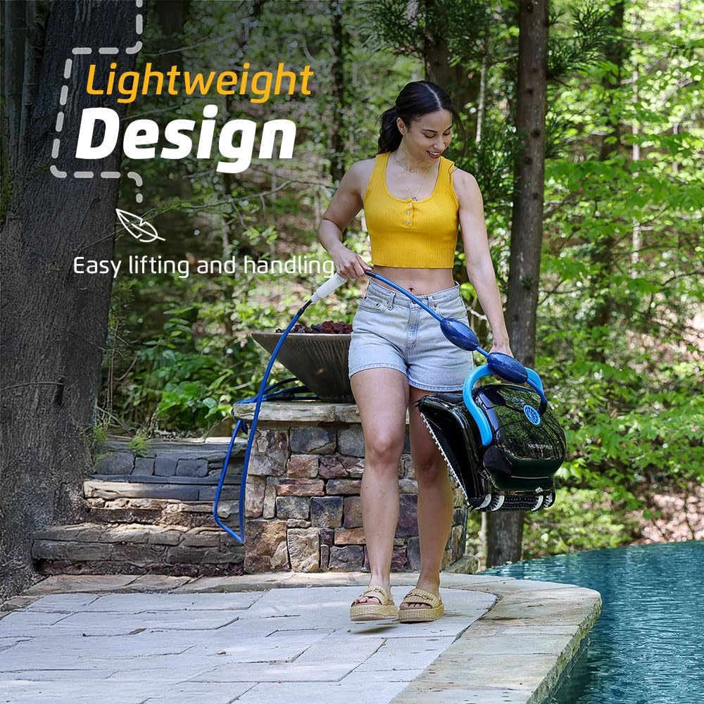 Dolphin Nautilus CC Plus Wi-Fi Robotic Pool Vacuum Cleaner Includes Ultra-Fine Filters for an Ultimate Clean, Ideal for In-Ground Pools up to 50 FT in Length