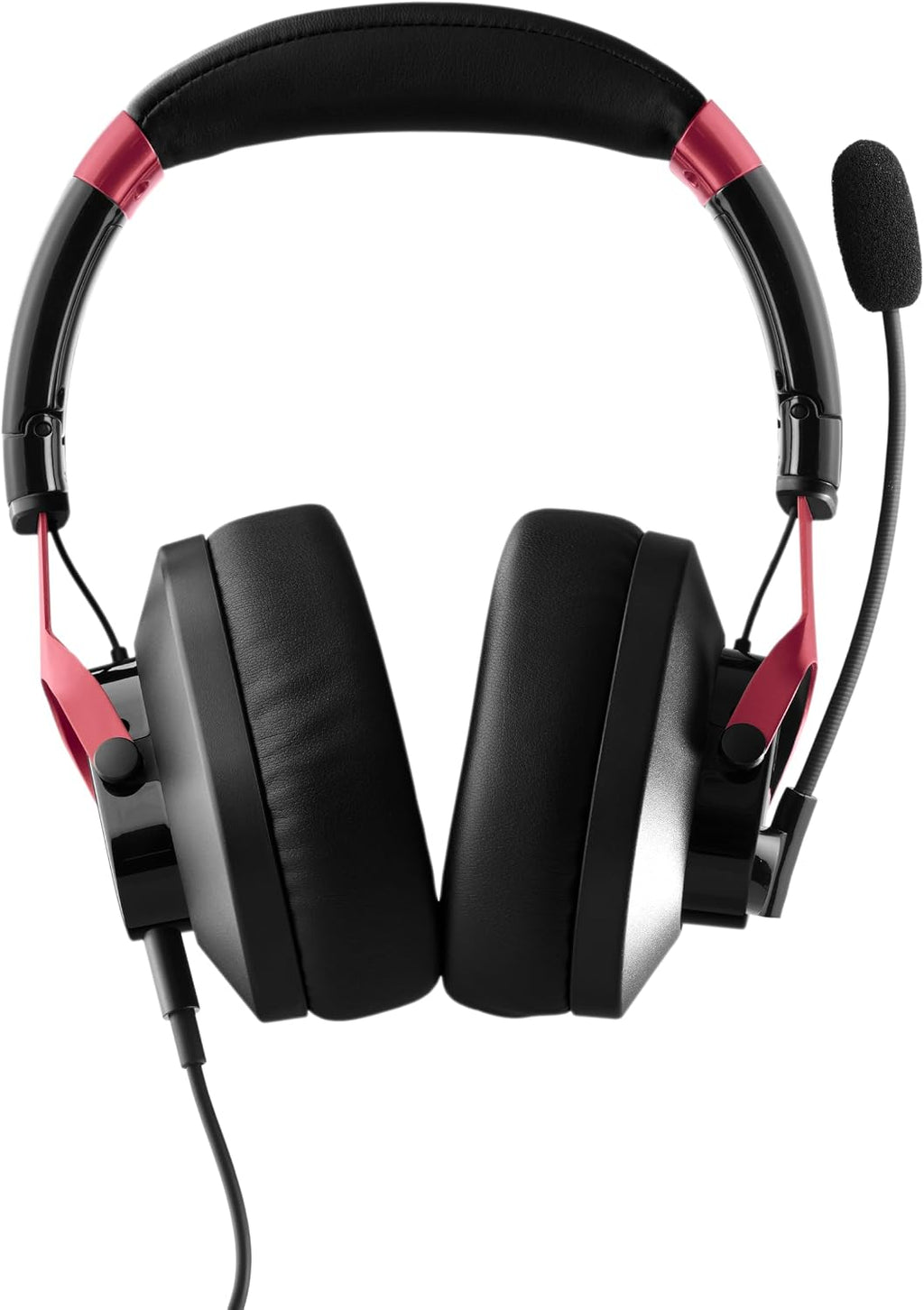 Austrian Audio PG16 Pro Gaming Headset with Microphone (Foldable Gaming Accessories, High Resolution Sound, Memory Foam Ear Pads for Optimal, Detachable 1.4m Cable), Black/Red, One Size