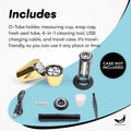 Banana Bros OTTO Electric Smart Spice Grinder - Automatic Herb Grinder with Smart Technology - Rechargeable via USB - Portable Milling for Dry Herbs and Spices - Gold - No Carrying Case