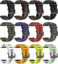 for Fenix 5/Fenix 6/Fenix 7 Band 22mm Silicone – Quickfit 22 Watch Bands for Garmin Fenix 8 47mm/Fenix 5 Plus/Fenix 6 Pro/Fenix 7 Pro Sapphire Solar/Forerunner 935– Soft Rugged Sports Strap Men Women