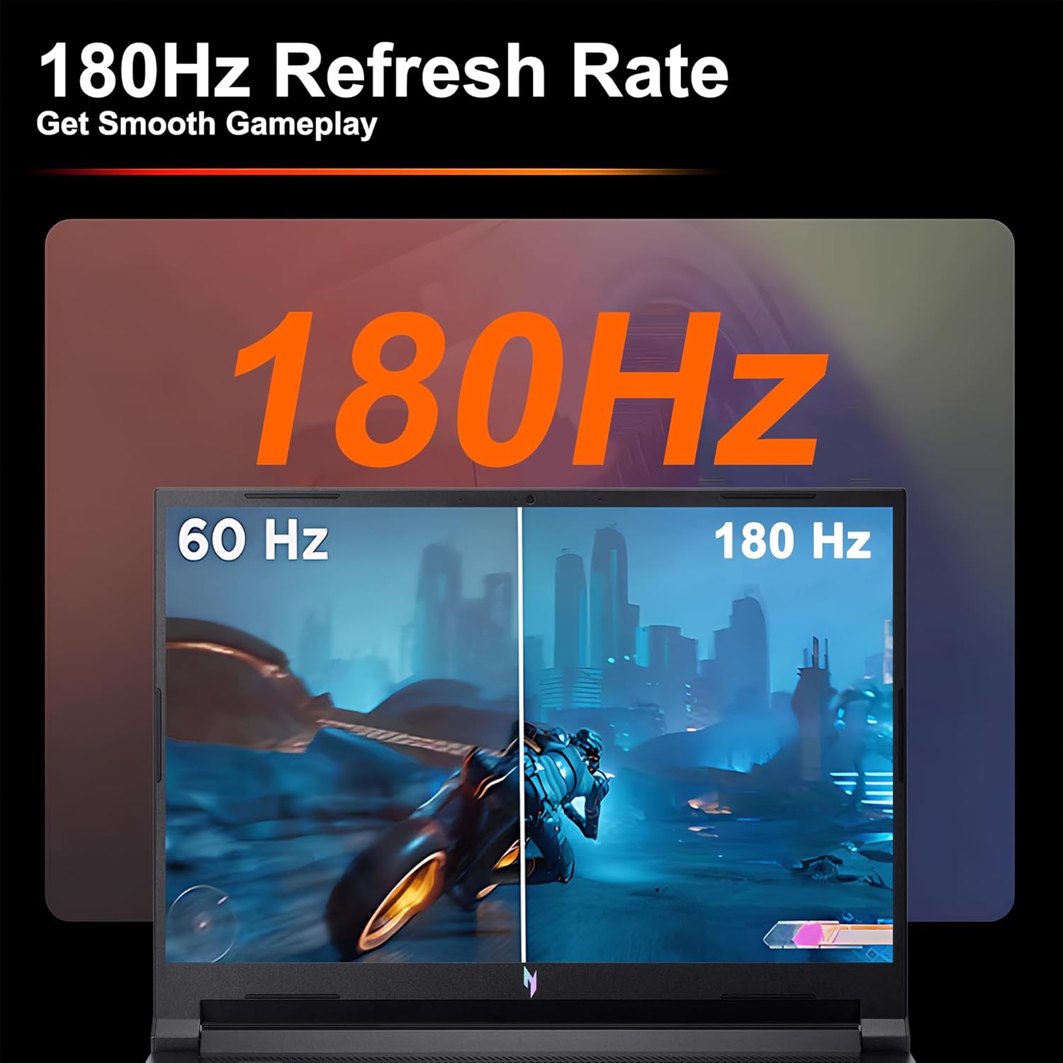 acer Nitro V 16 AI Gaming Laptop 16' WUXGA IPS 180Hz AMD Zen 4 6-core Ryzen 5 240 32GB DDR5 1TB SSD GeForce RTX 5050 (Up to 421 AI Tops) Backlit Win11Pro w/ICP Hub