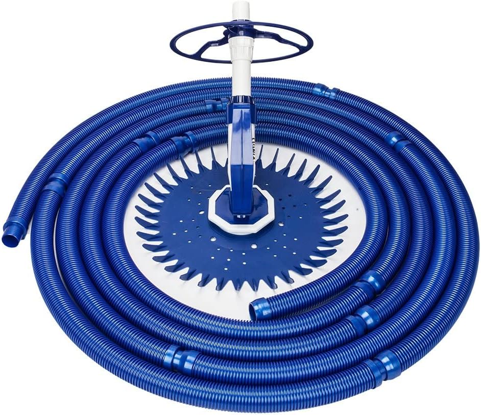 VINGLI Automatic Pool Cleaner in-Ground Suction-Side Vacuum-Generic Climb Wall Pool Sweeper