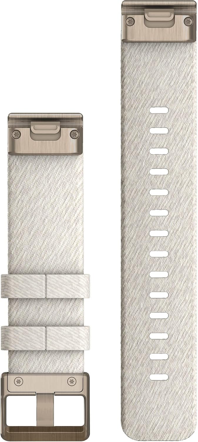 Garmin QuickFit 20 Cream Heathered Nylon Band