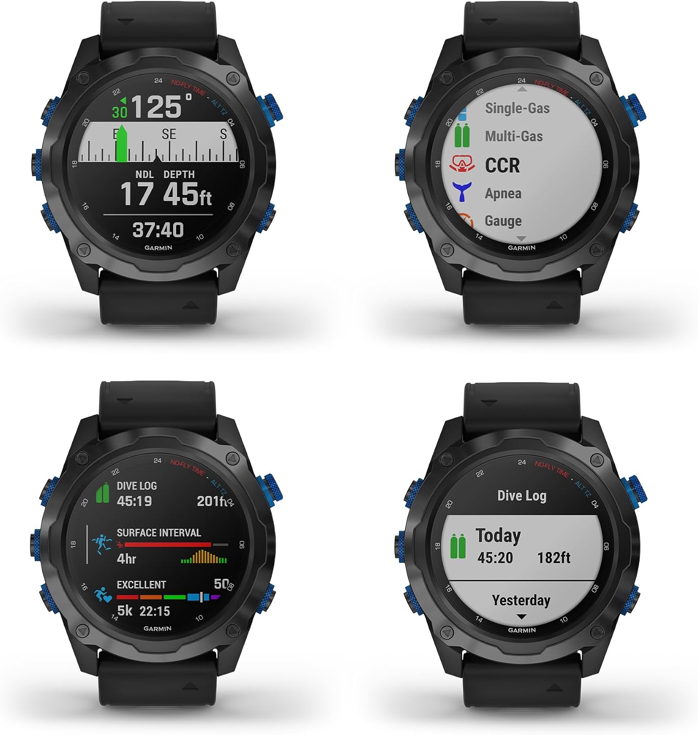 Garmin Descent Mk2i, Watch-Style Dive Computer with Air Integration, Multisport Smartwatch, Titanium Carbon Gray DLC with Black Band Bundle with Microfiber Cleaning Cloth + Wireless Earbuds