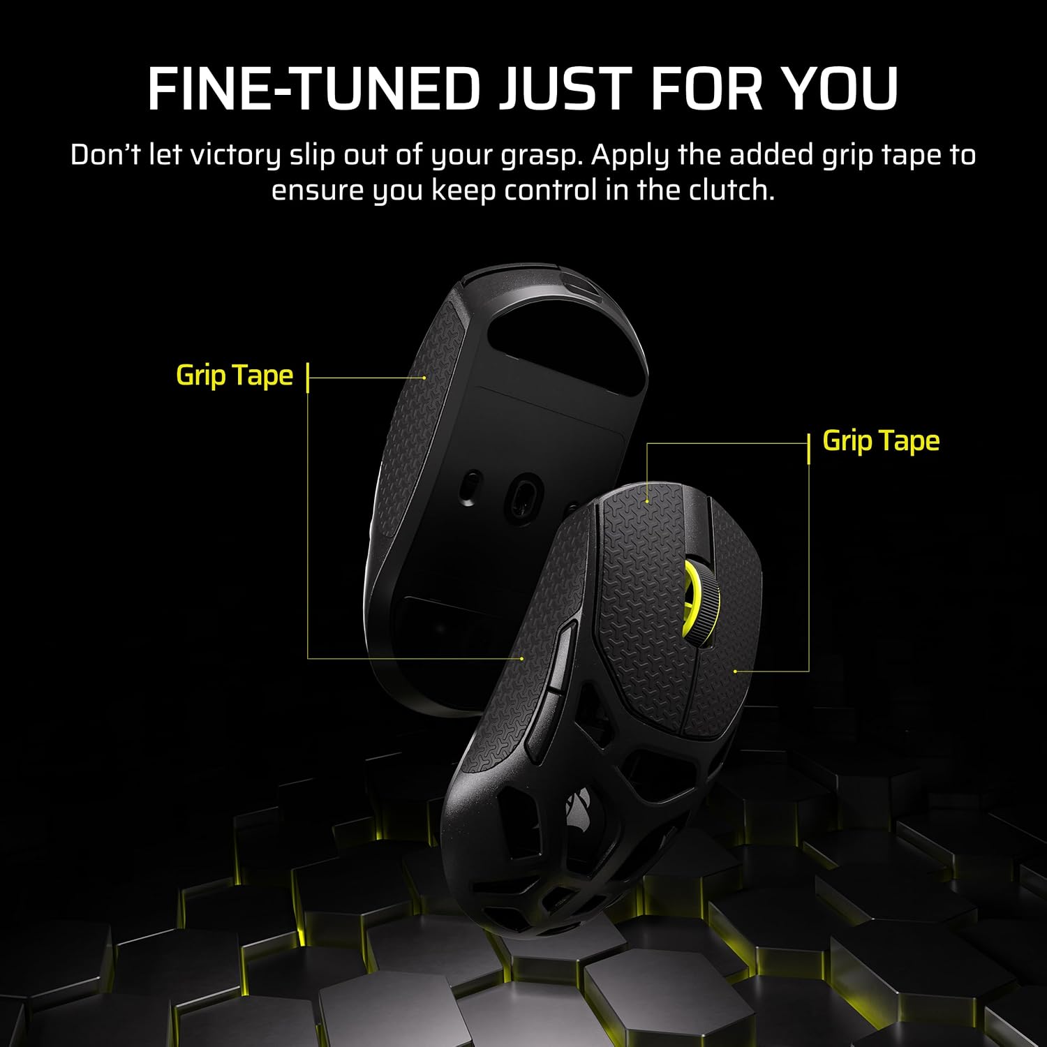 Corsair Sabre v2 PRO Wireless MG FPS Gaming Mouse – 33,000 DPI Marksman S Sensor, 8,000Hz Hyper-Polling, Durable Magnesium, Lightweight, Up to 120hr Battery – Black