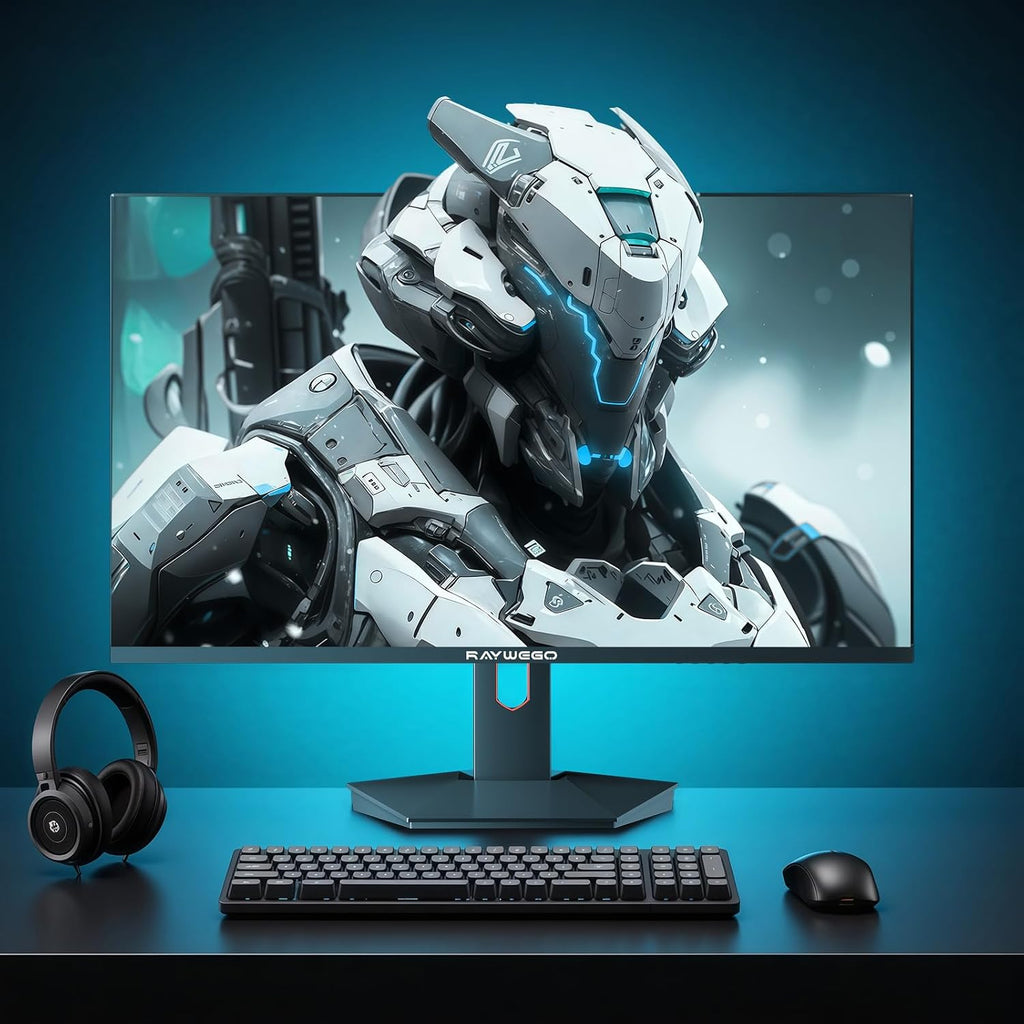 Raywego 27 inch 2K Gaming Monitor 180Hz, QHD 2560x1440 Computer Monitor, AMD FreeSync, HDMI 2.0 x2, DisplayPort, 99% sRGB for Gamers