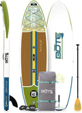 BOTE Wulf Aero Inflatable Stand Up Paddle Board Kit Includes Accessories Adjustable Paddle iSUP Travel Bag Blow Up Pump Safety SUP Coiled Leash Multiple Sizes