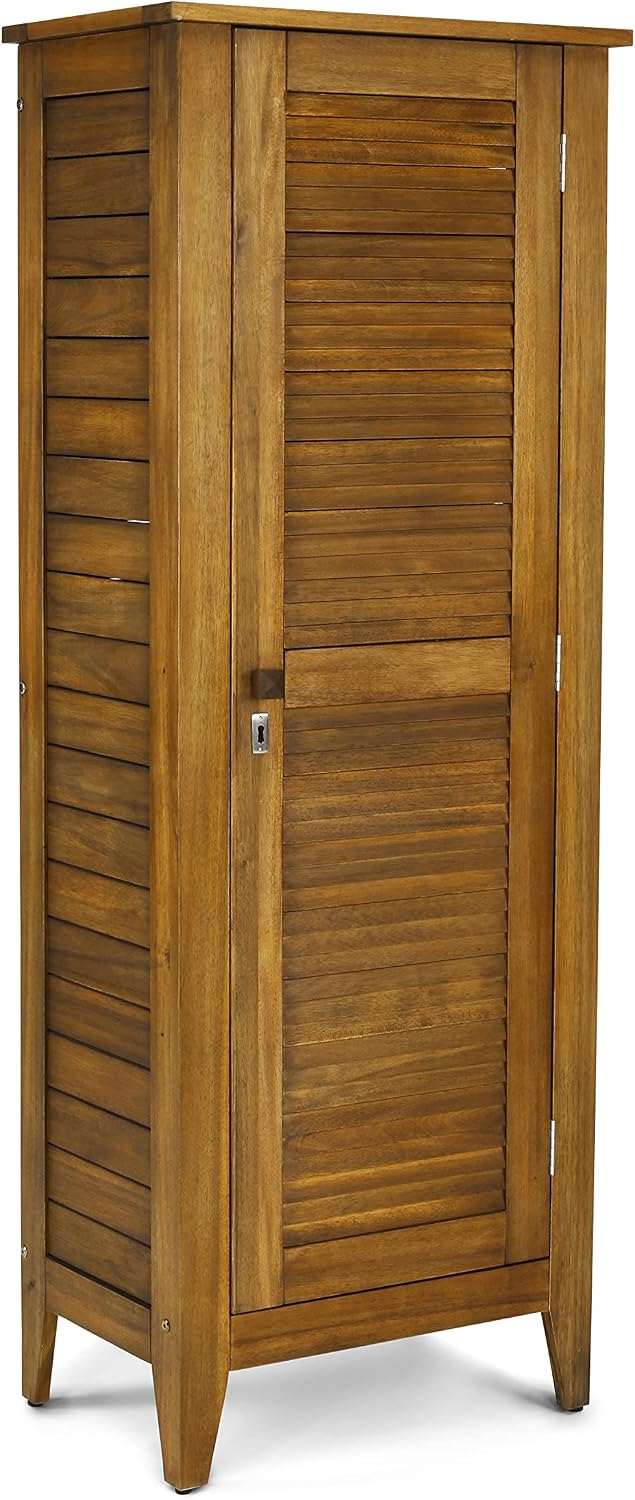 Homestyles Maho Golden Teak Storage Cabinet