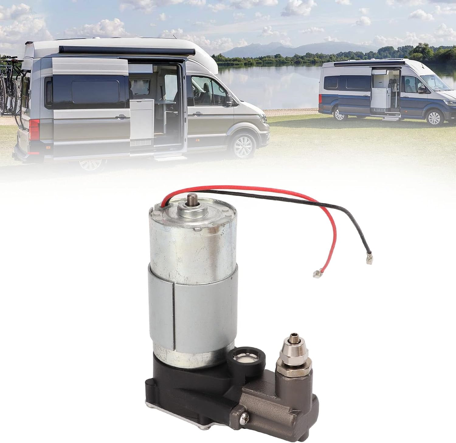 Rv Cushion inflator Pump, 120w 50lpm 24v Lumbar Support for Truck Boat rv Pressure Adjustment System