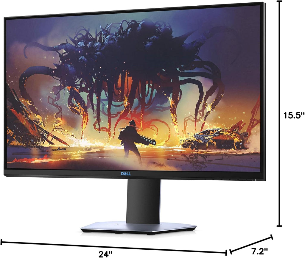 Dell S-Series 27-Inch Screen LED-Lit Gaming Monitor (S2719DGF); QHD (2560 x 1440) up to 155 Hz; 16:9; 1ms Response time; HDMI 2.0; DP 1.2; USB; FreeSync; Height Adjust, Tilt, Swivel & Pivot