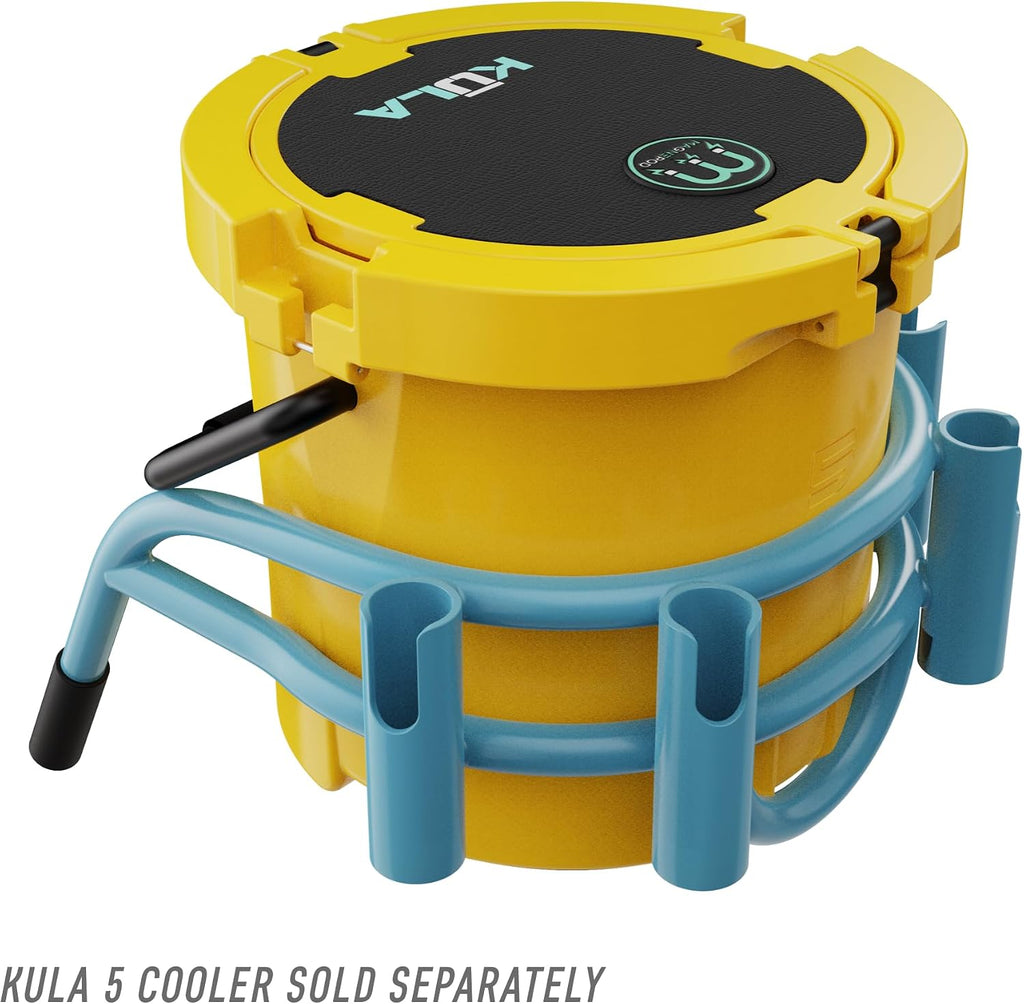 BOTE Fishing Hunting Rod Bucket Rac System Aluminum Rack Cooler Holder for Compatible iSUP Kayak Hard SUP Micro Skiff Stand Up Paddle Board Inflatable Accessory Multiple Colors