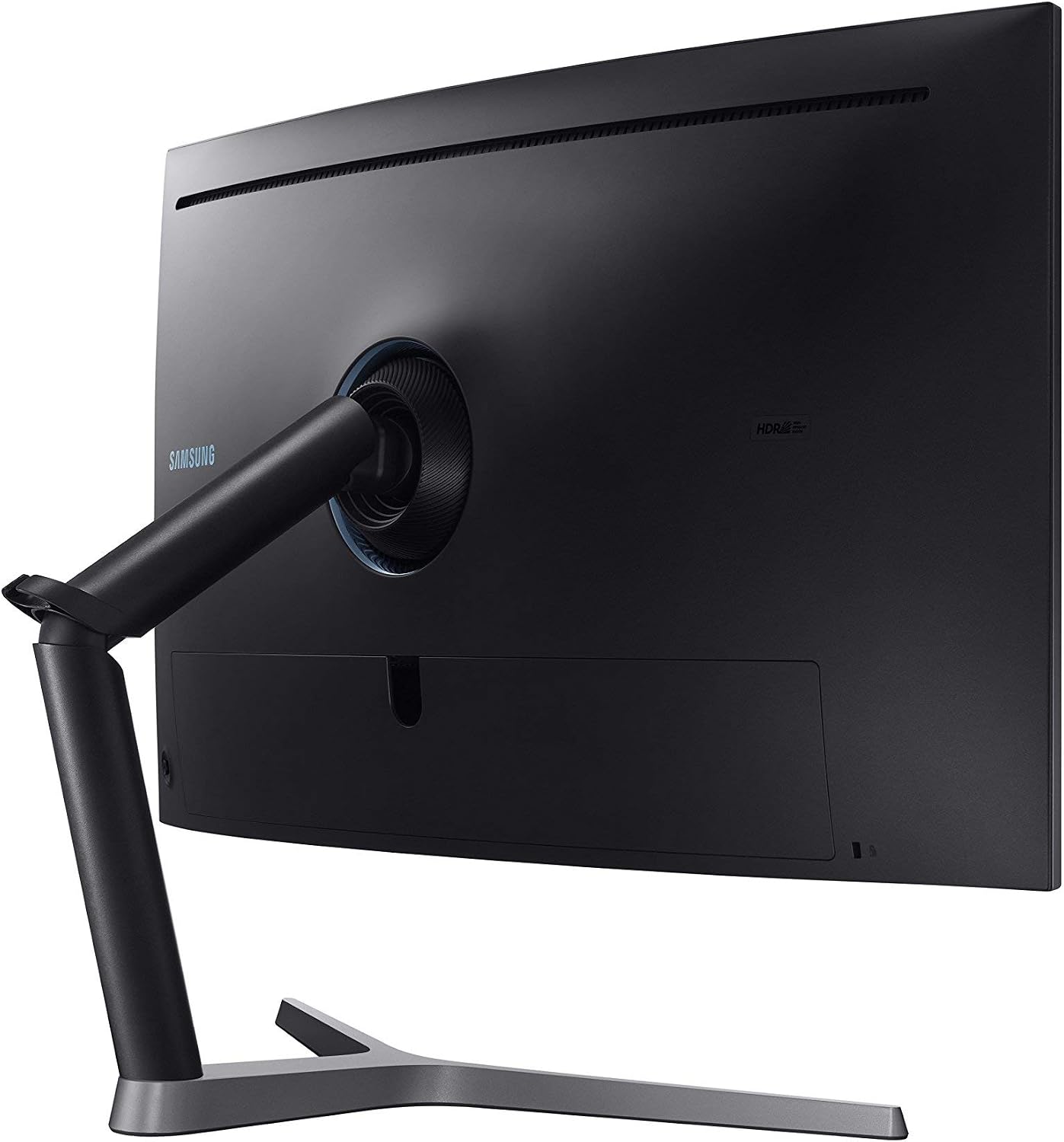 Samsung C27HG70 27-Inch HDR QLED Curved Gaming Monitor (144Hz / 1ms) Model C27HG70QQN (Renewed)
