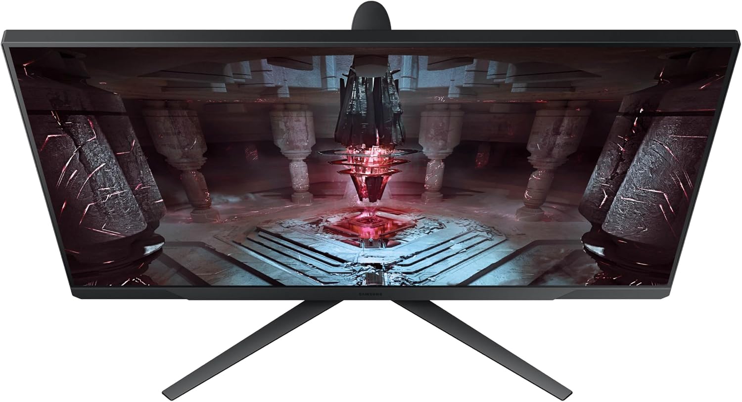 SAMSUNG 27-Inch Odyssey G51C Series QHD Gaming Monitor, 165Hz, 1ms, VESA Display HDR10, AMD FreeSync Premium, Black Equalizer, Virtual Aim Point, LS27CG512ENXZA