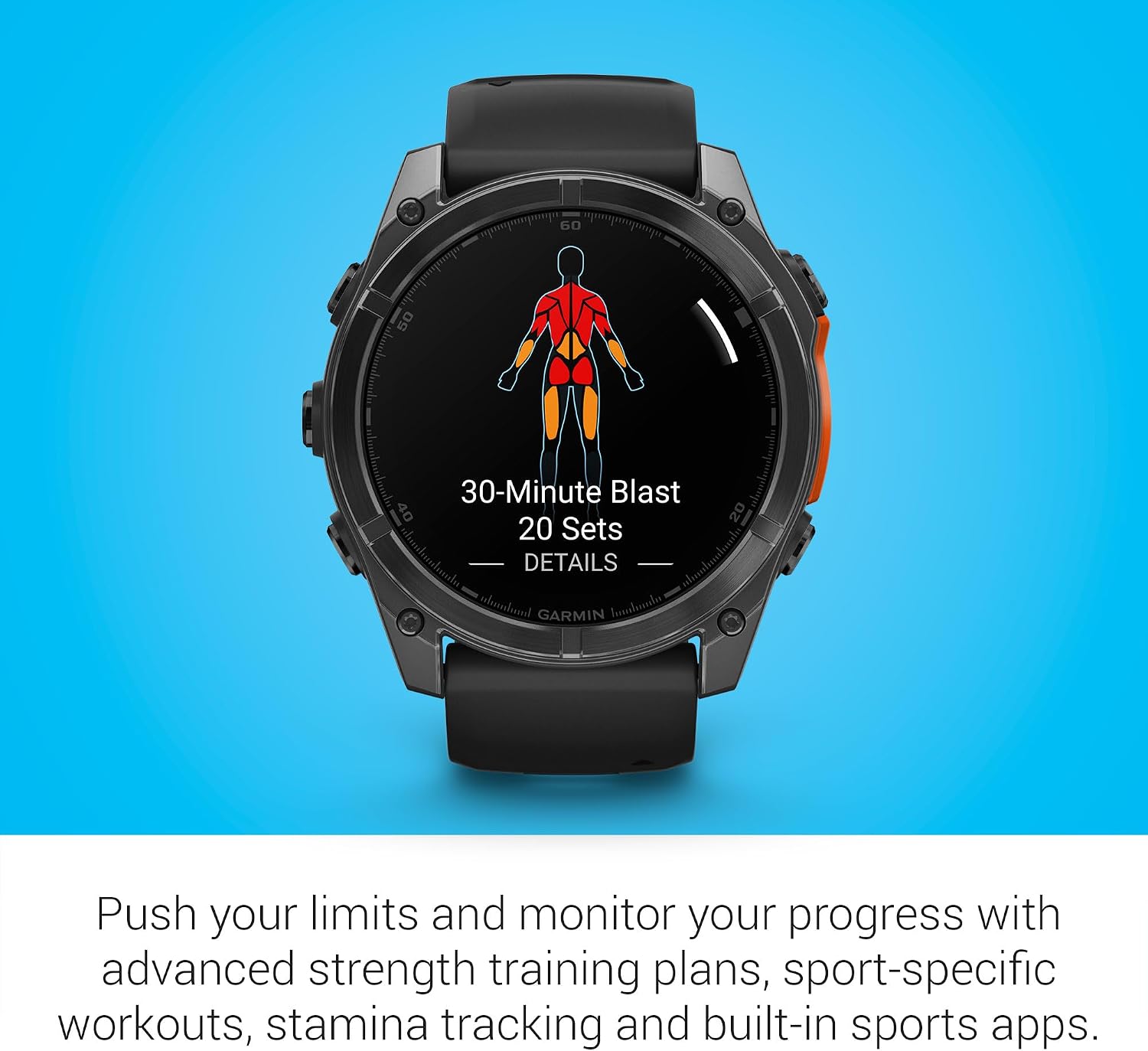 Garmin Fenix 8 Premium Multisport GPS Running Smartwatch, 51 mm | AMOLED, Dive-Rated, Built-in Flashlight | Slate Gray with Black Band with Signature Series Charging Stand