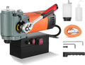 VEVOR Low Profile Magnetic Drill Press, 1300W Mag Drill, Light Weight Portable Mag Drilling Machine with Cooling Device and Overload Protection, Mag Press for Equipment Installation, Industrial