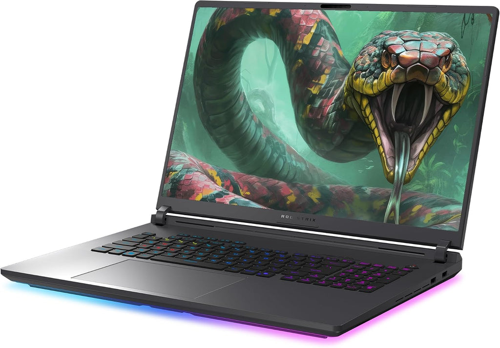 ASUS ROG Strix G18 Gaming Laptop, Intel Ultra 9-275HX, 64 GB DDR5 RAM, 2 TB PCIe SSD, 18' 2.5K (2560x1600) 240Hz Nebula Display, N-vidia G-Force RTX 5070Ti, 4-Zone RGB Keyboard, W11 Pro, Eclipse Gray