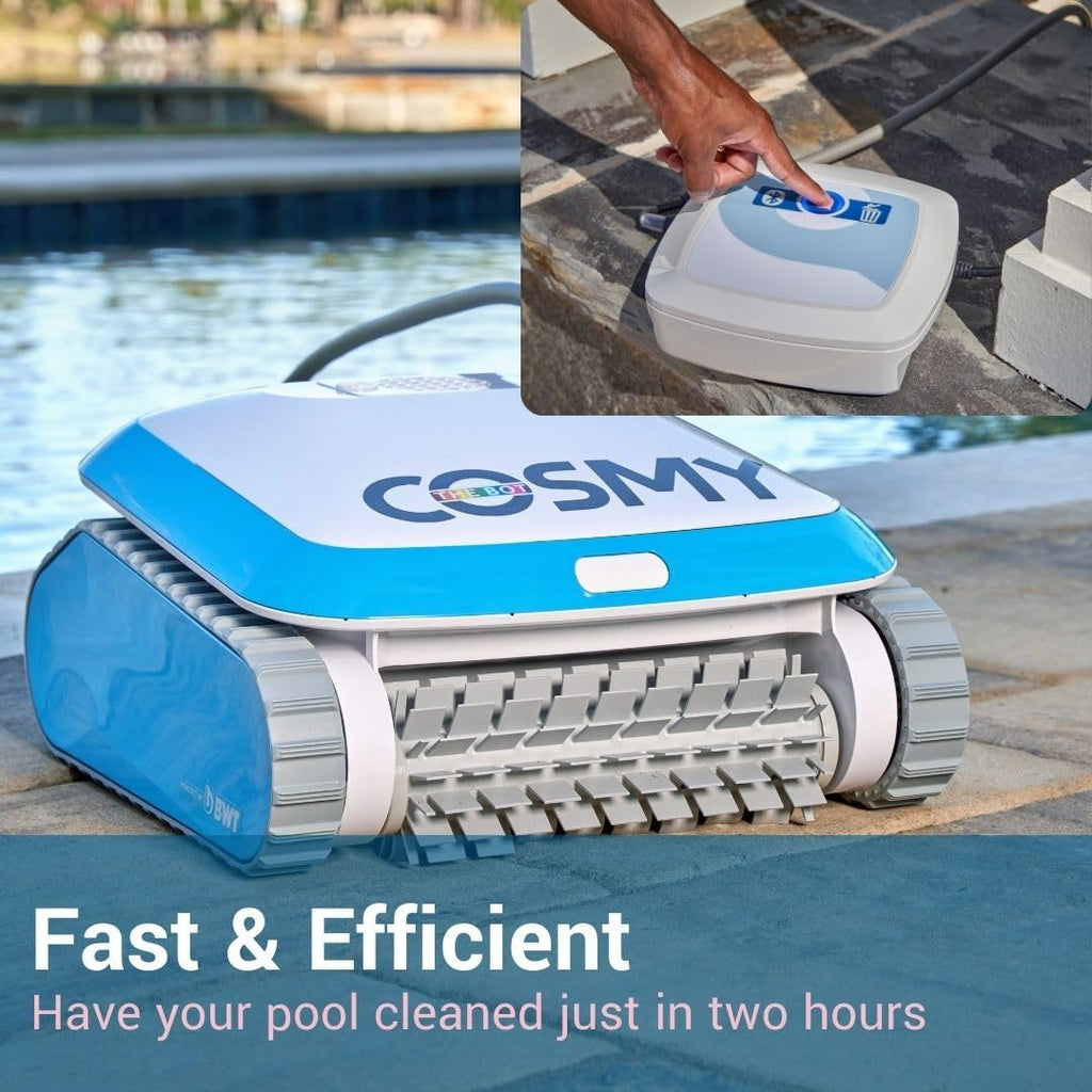 BWT's Cosmy The Bot 200 Robotic Pool Cleaner RURN-NOY0-C2M70