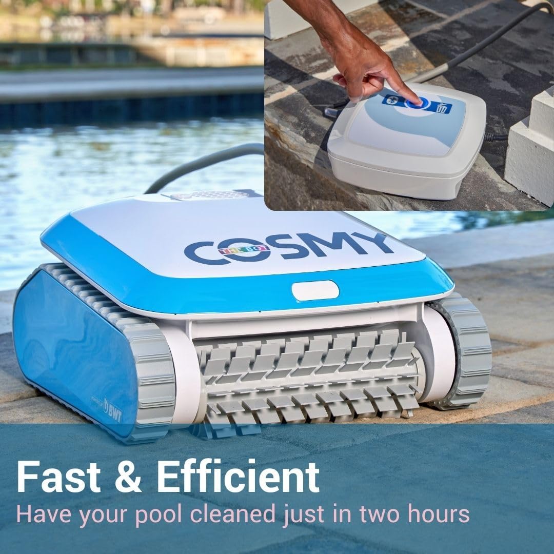 BWT's Cosmy The Bot 200 Robotic Pool Cleaner RURN-NOY0-C2M70