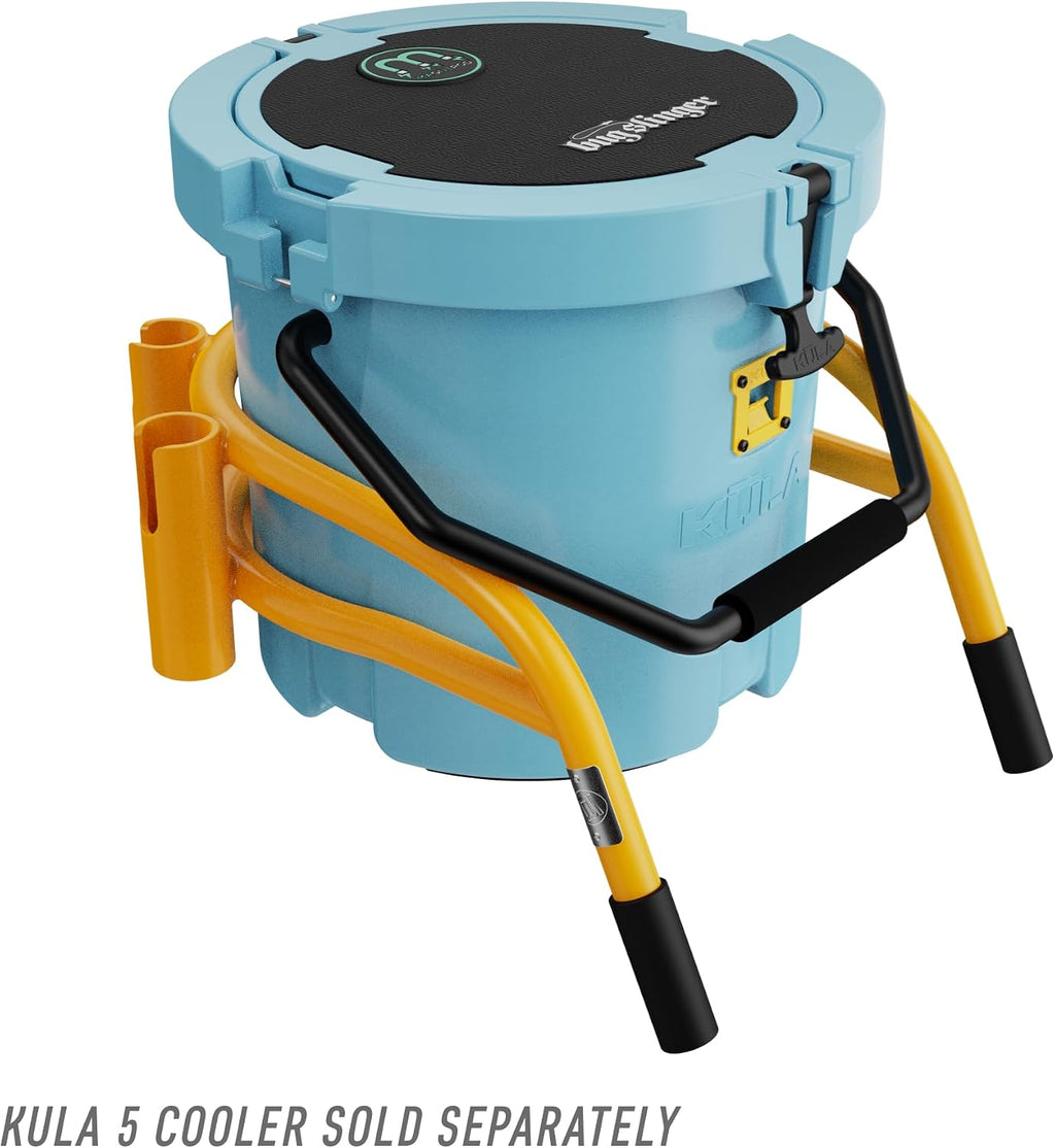 BOTE Fishing Hunting Rod Bucket Rac System Aluminum Rack Cooler Holder for Compatible iSUP Kayak Hard SUP Micro Skiff Stand Up Paddle Board Inflatable Accessory Multiple Colors