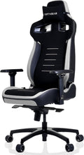 Vertagear PL4800 Ergonomic Big & Tall Gaming Chair Featuring ContourMax Lumbar & VertaAir Seat Systems - RGB LED Kits Upgradeable - Black/White