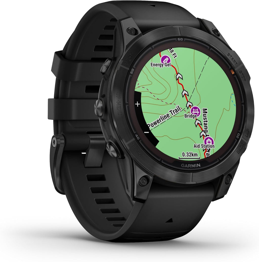 Garmin fēnix 7 Pro - Solar Edition (No Wi-Fi) Multisport GPS Smartwatch, Built-in Flashlight, Solar Charging Capability