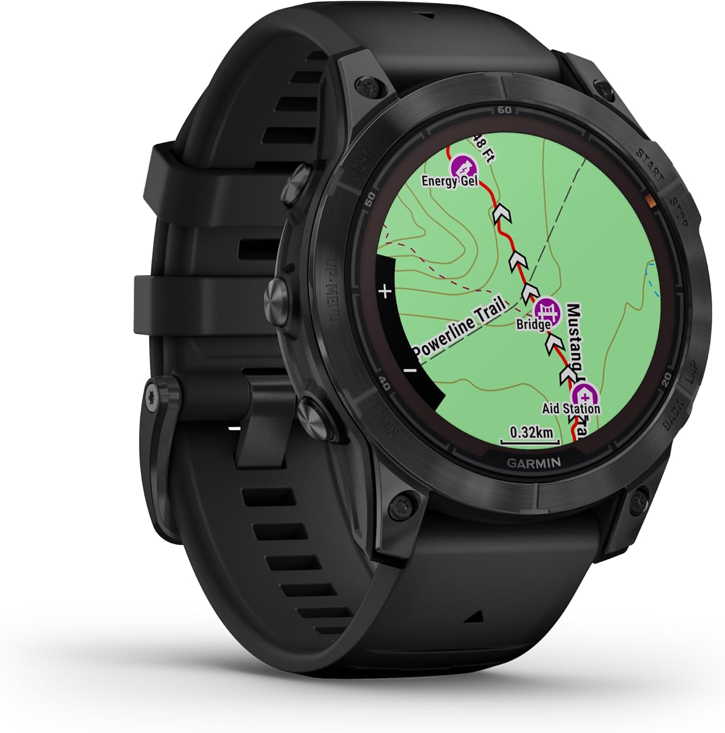 Garmin fēnix 7 Pro - Solar Edition (No Wi-Fi) Multisport GPS Smartwatch, Built-in Flashlight, Solar Charging Capability