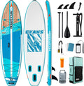 Mountocean 10'6' Inflatable Stand Up Paddle Board - 450lbs Max Capacity Ultra-Stable SUP for Adults & Youth - Non-Slip EVA Deck, All-Around ISUP with Complete Accessories