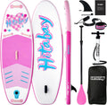 Kids Paddle Board with SUP Accessories, Child Paddle Board Durable, Lightweight, Stable Design, Wide Non-Slip Deck, 7ft 7.6ft 8ft 9.6ft Inflatable Paddle Boards for Kids & Youth