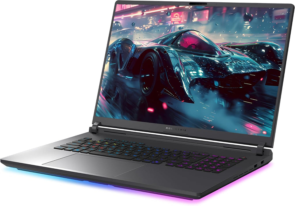 ASUS ROG Strix G18 Gaming Laptop, Intel Ultra 9-275HX, 32 GB DDR5 RAM, 2 TB PCIe SSD, 18' 2.5K (2560x1600) Display, Nvidia G-Force RTX 5060, Backlit Chiclet 4-Zone RGB Keyboard, W11 Pro, Eclipse Gray