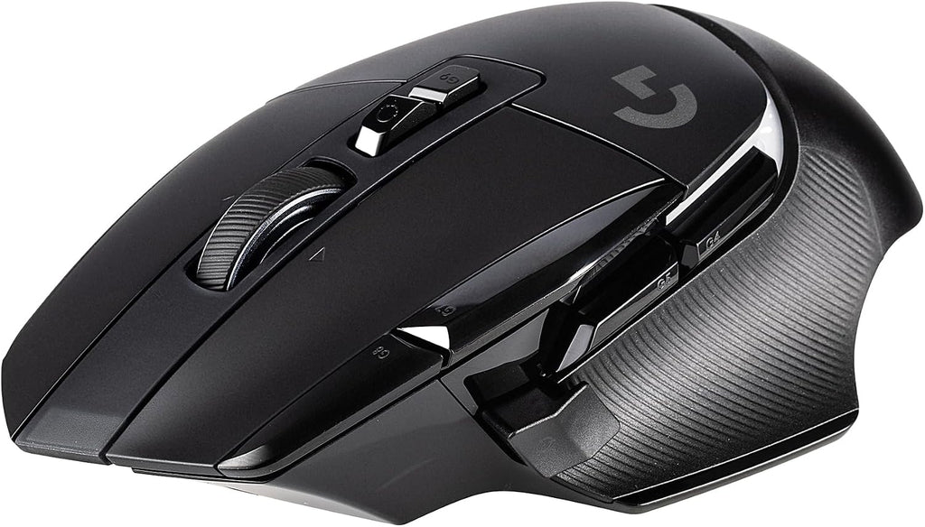 Logitech G G502 X Plus Lightspeed Wireless RGB Gaming Mouse Bundle Including: Mouse Pad, Fiber Cloth