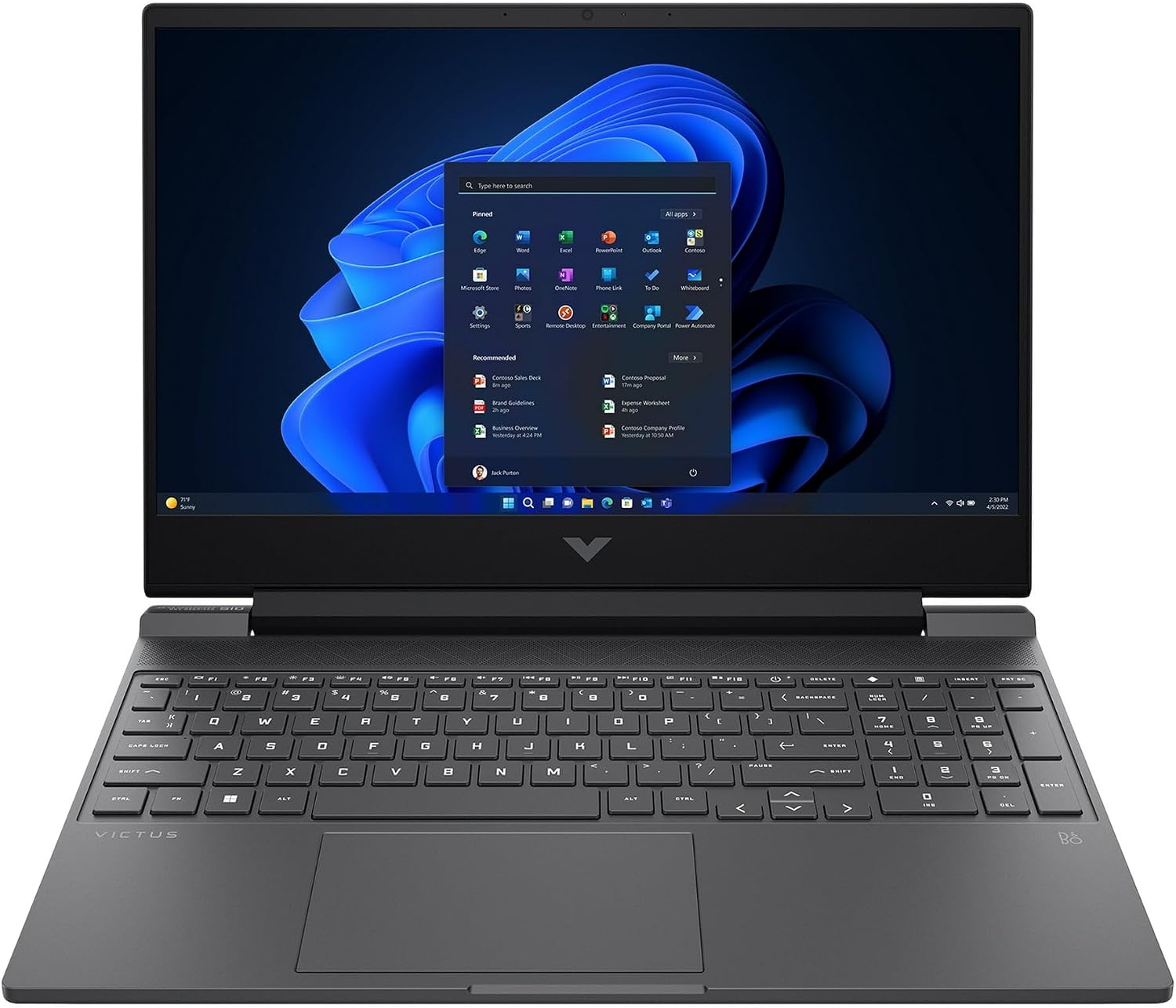 HP Victus Gaming 15 Laptop, 2025, 15.6' 1920x1080 144Hz, Intel 8-Core i5-13420H, NVIDIA GeForce RTX 4050, 64GB DDR4, 2TB SSD, Win11 Home, Backlit KB, Wi-Fi 6, BT 5.3, 720p HD Camera, Mica Silver