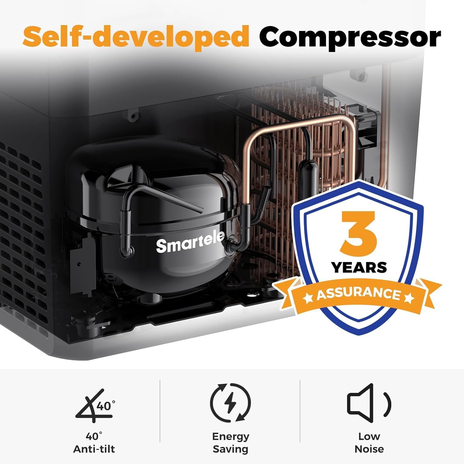 Setpower RF20 12 Volt Car Refrigerator With APP Control & Cover,21QT Dual Zone 12V Fridge Freezer,Portable Electric Coolers for Car,Camping,Vehicles,RV,SUV,Travel