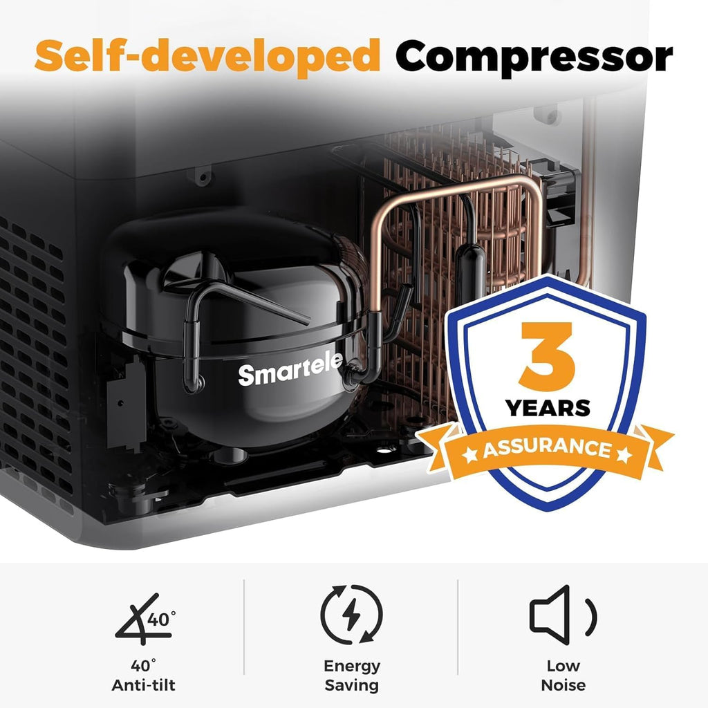 Setpower 12V Refrigerator with PG216 Portable Power Station 21 Quart Camping Freezer 50 Hours Backup Cooling,Electric Cooler for Vehicles Car Refrigerator Portable Fridge for Truck Van RV SUV RF20