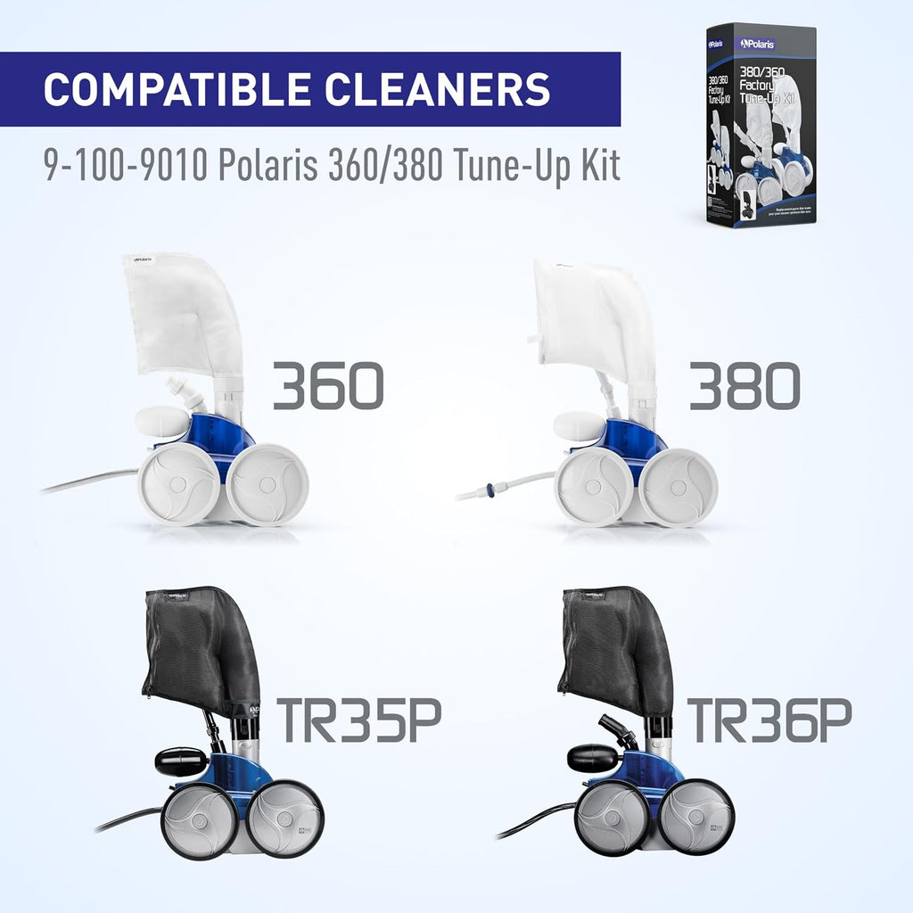 Polaris Genuine Parts 380/360 Black Max Factory Tune Up Kit, 9-100-9015 | Compatable with Polaris Models 360 BlackMax, 380 BlackMax