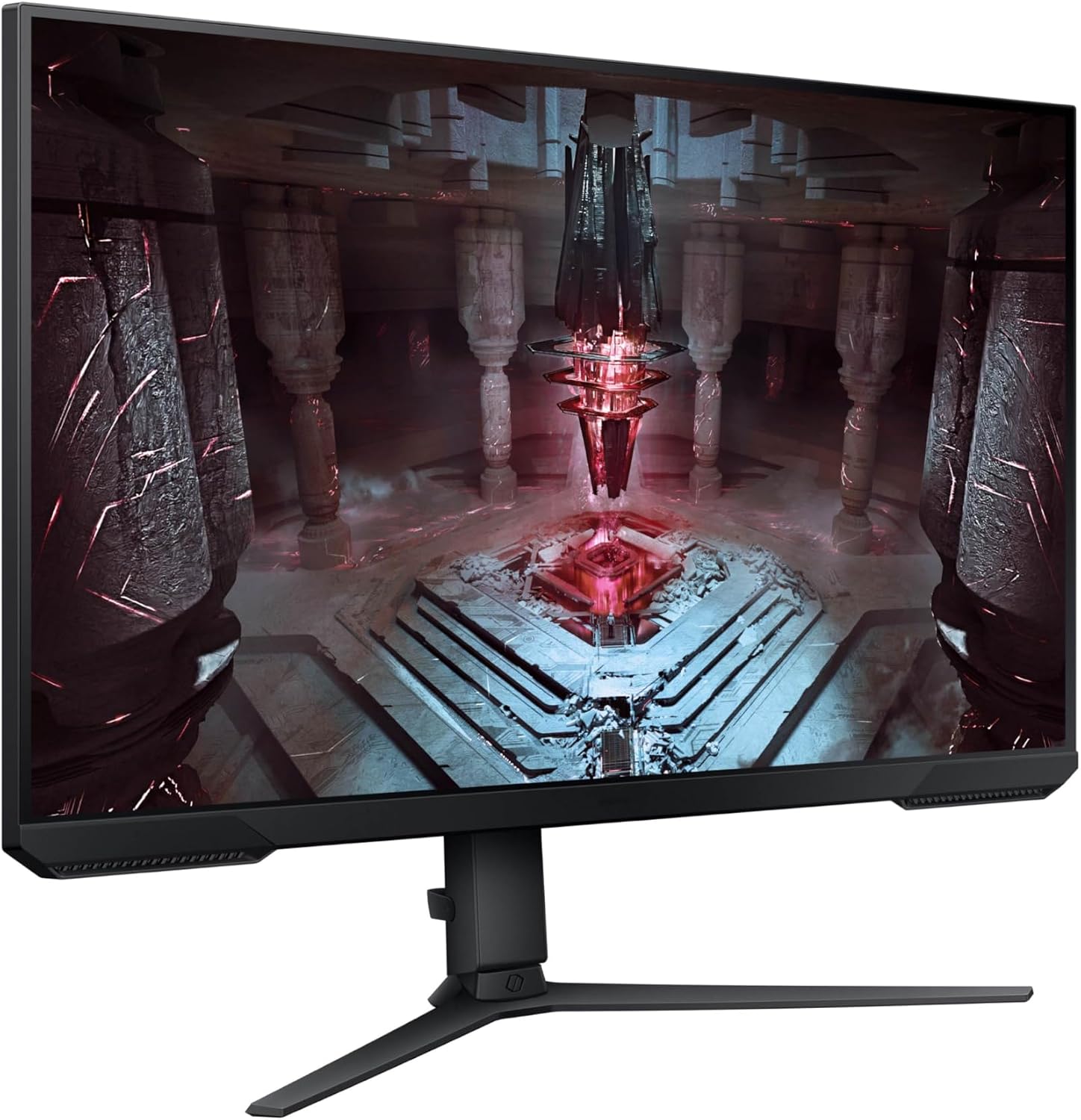 SAMSUNG 27-Inch Odyssey G51C Series QHD Gaming Monitor, 165Hz, 1ms, VESA Display HDR10, AMD FreeSync Premium, Black Equalizer, Virtual Aim Point, LS27CG512ENXZA