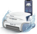 Chasing Hydro 3S Cordless All-in-one Cleaning Robot Vacuums and Scrubs, Double Superior Cleanliness, 5 Hours Runtime + Smart Navigation S-Path, Ideal for Above & In-Ground Pools up to 1614 sq.ft